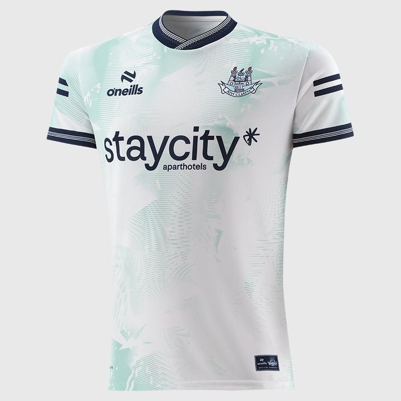 White Dublin GAA Player Fit Short Sleeve Training Top 2026 from O’Neills.