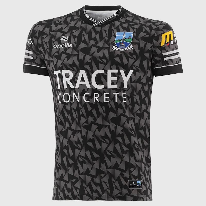Black Fermanagh GAA Player Fit Short Sleeve Training Top 2026 from O’Neills.