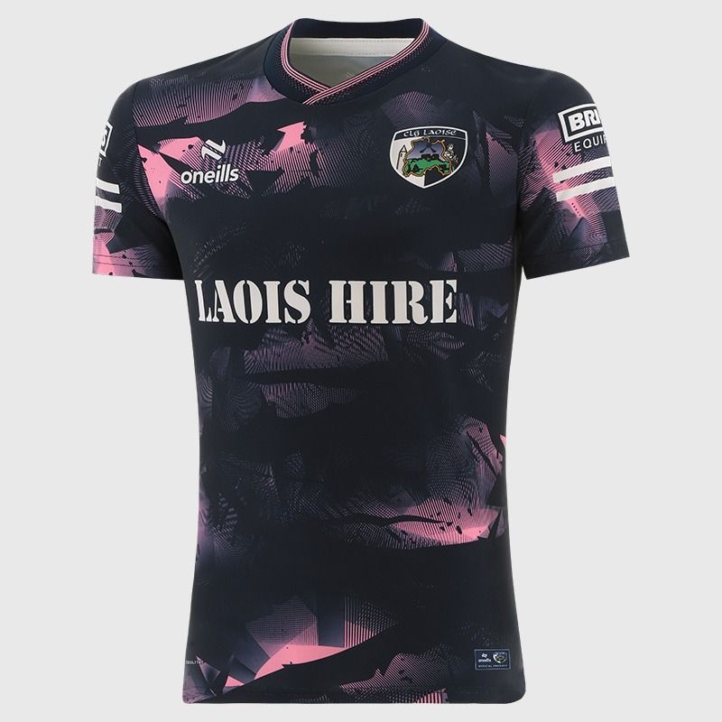 Navy Laois GAA Player Fit Short Sleeve Training Top 2026 from O’Neills.