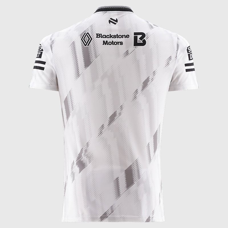White Louth GAA Player Fit Short Sleeve Training Top 2026 from O’Neills.