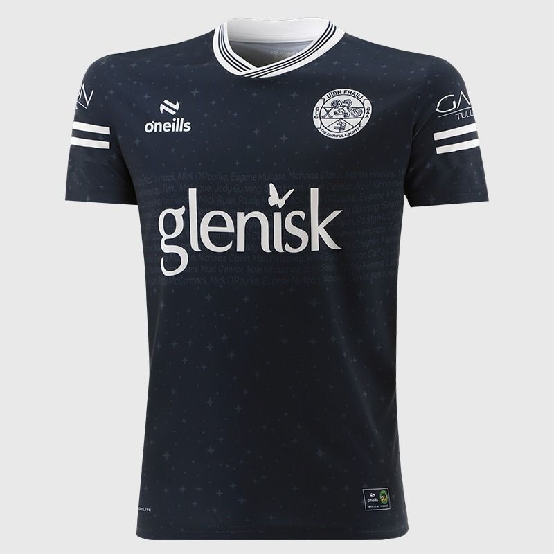 Navy Offaly GAA Player Fit Short Sleeve Training Top 2026 from O’Neills.