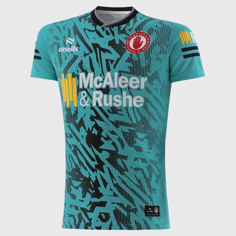 Green Tyrone GAA Player Fit Short Sleeve Training Top 2026 from O’Neills.