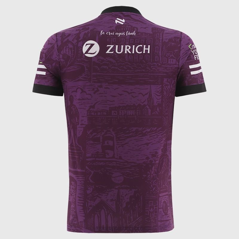 Purple Wexford Hurling Player Fit Short Sleeve Training Top 2026 from O’Neills.
