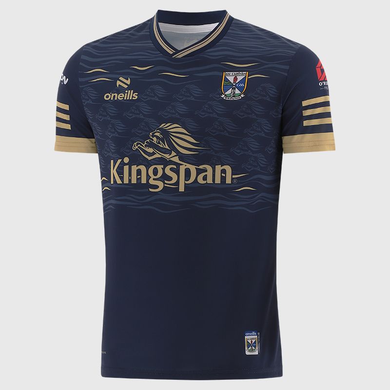 Navy Cavan GAA Player Fit Short Sleeve Training Top by O’Neills.
