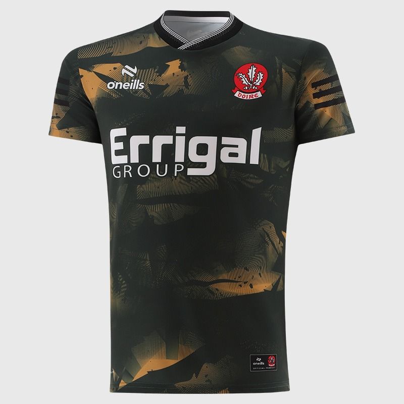 Bottle Derry GAA Player Fit Short Sleeve Training Top 2026 from O’Neills.
