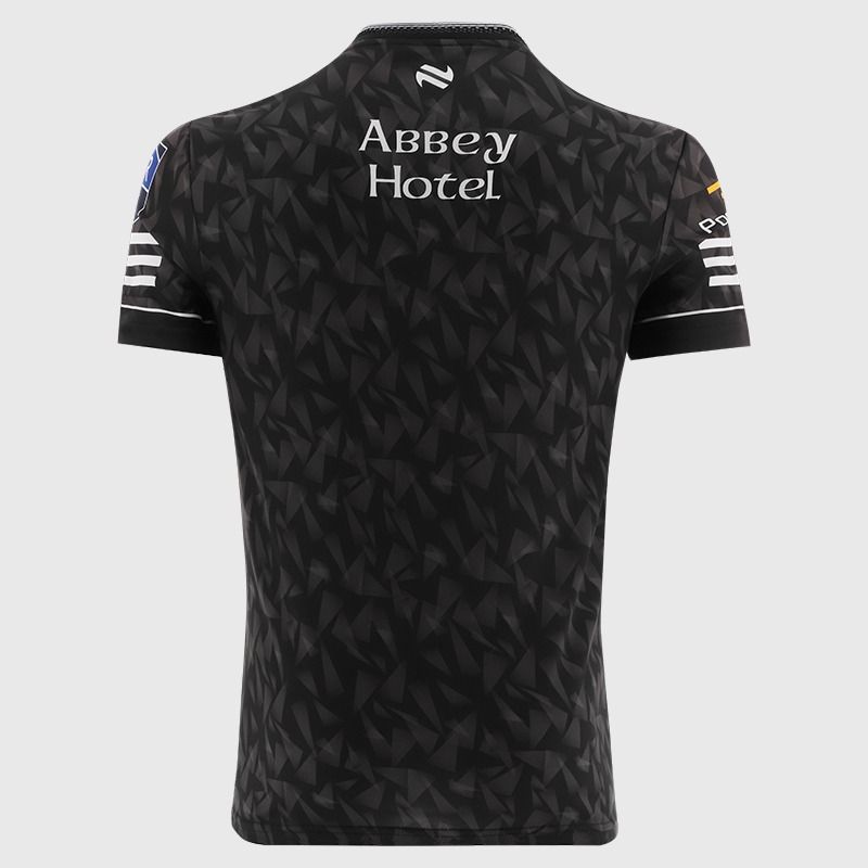Black Donegal GAA Player Fit Short Sleeve Training Top 2026 from O’Neills.