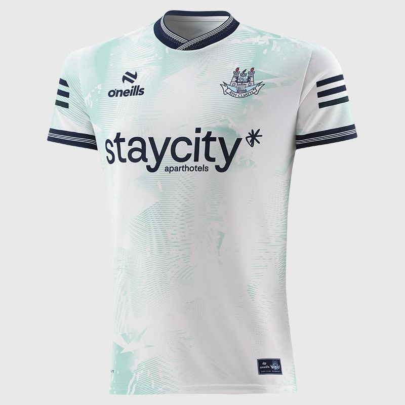 White Dublin GAA Player Fit Short Sleeve Training Top 2026 from O’Neills.