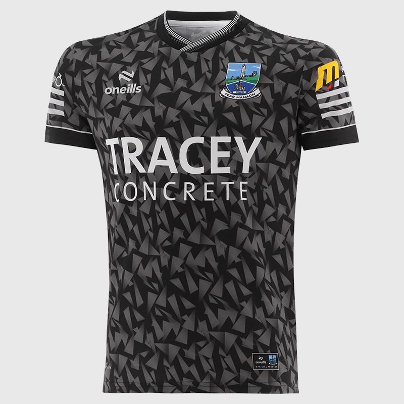 Black Fermanagh GAA Player Fit Short Sleeve Training Top 2026 from O’Neills.