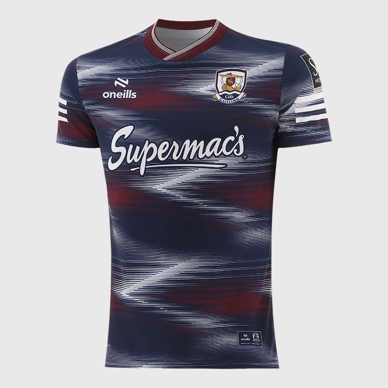 Marine Galway Hurling Player Fit Short Sleeve Training Top 2026 from O’Neills.