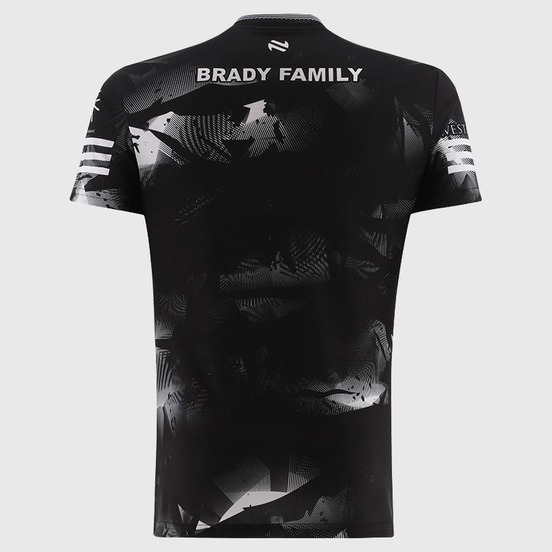 Black Kildare GAA Player Fit Short Sleeve Training Top 2026 from O’Neills.