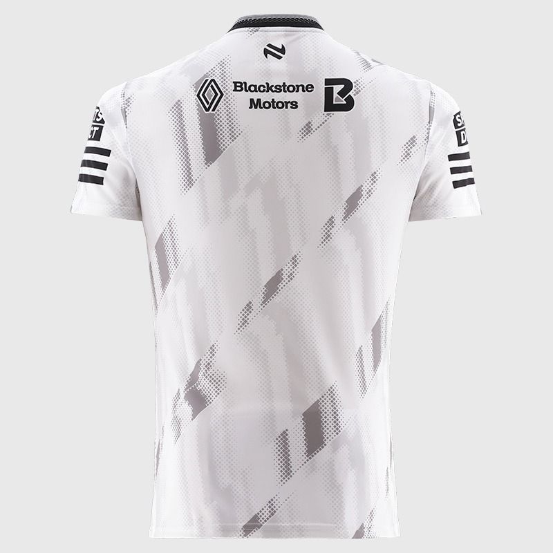 White Louth GAA Player Fit Short Sleeve Training Top 2026 from O’Neills.