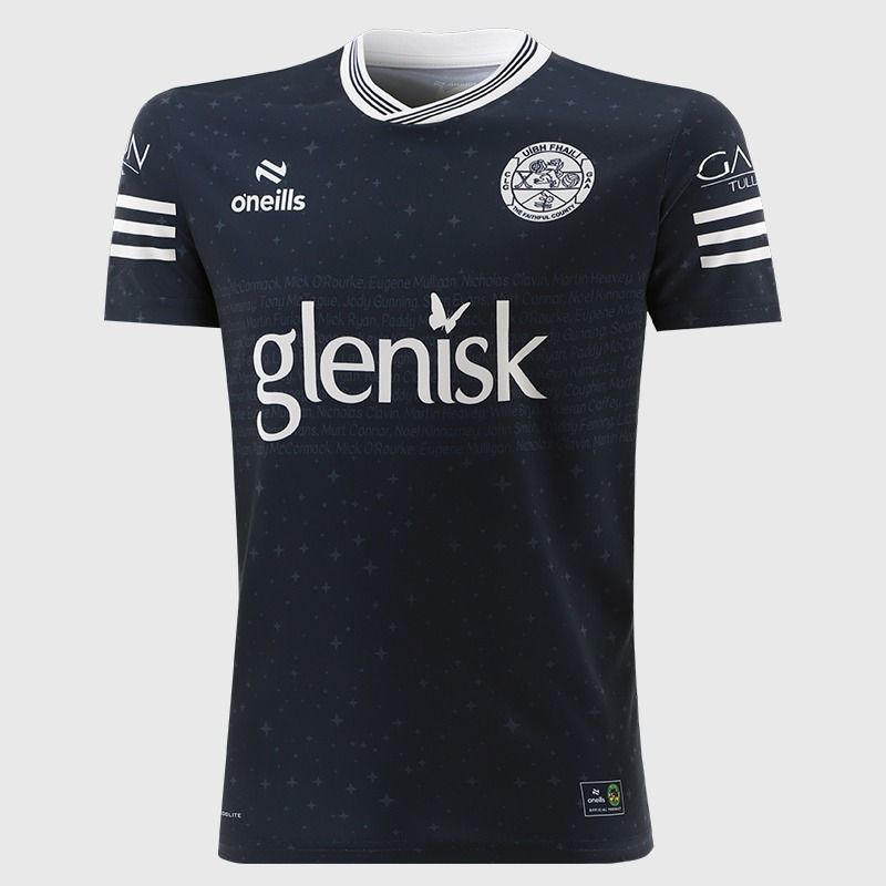 Navy Offaly GAA Player Fit Short Sleeve Training Top 2026 from O’Neills.