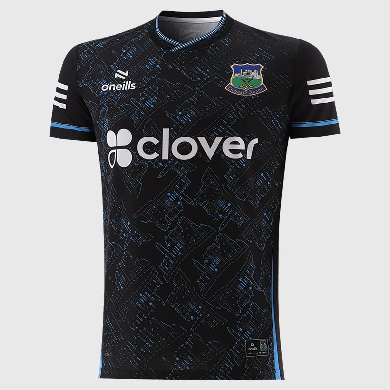 Black Tipperary GAA Player Fit Short Sleeve Training Top 2026 from O’Neills.