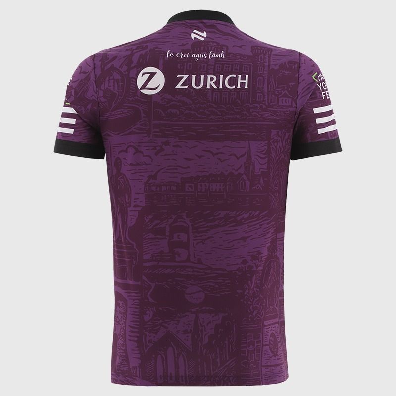Purple Wexford Hurling Player Fit Short Sleeve Training Top 2026 from O’Neills.