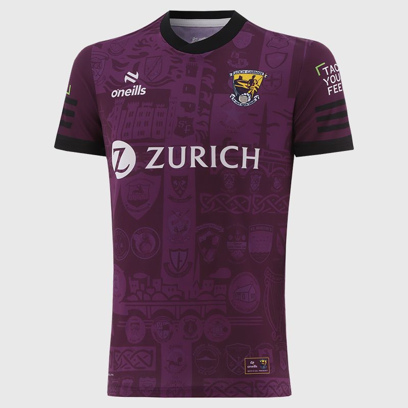 Purple Wexford GAA Player Fit Short Sleeve Training Top 2026 from O’Neills.