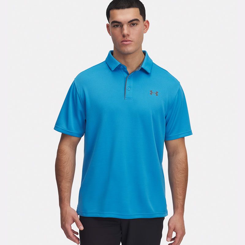 Blue Under Armour Men's UA Tech Polo from O'Neills.
