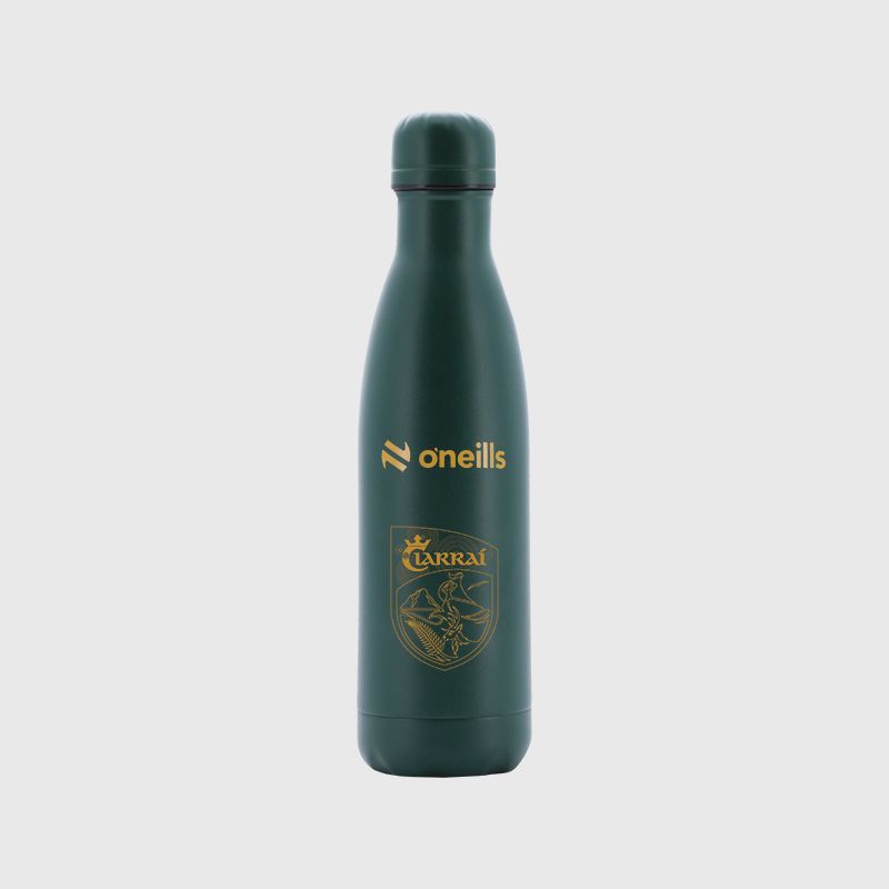 Green Kerry GAA Tidal Insulated Stainless Steel Bottle by O’Neills.