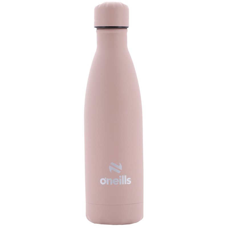 Pink Tidal water Hydro water bottle with O'Neills branding. 
