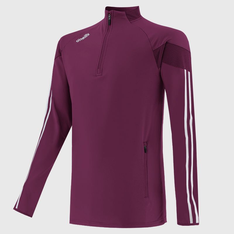Men's Tour brushed half zip top with side pockets from O'Neills.