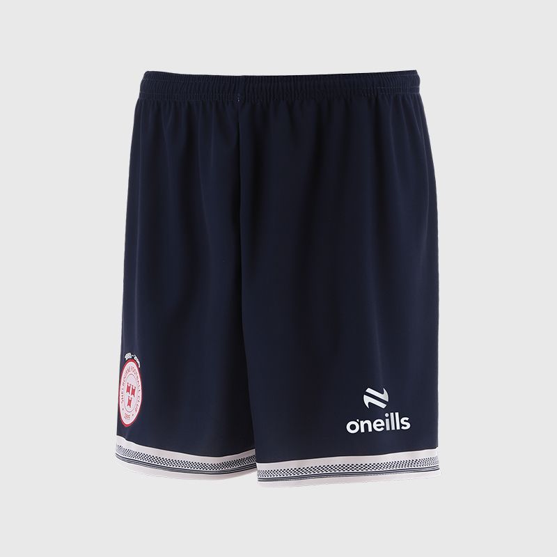 Marine / White O’Neills Shelbourne F.C. Men's Away Shorts.