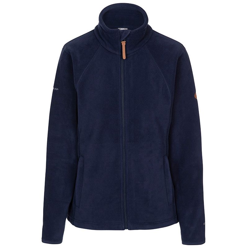 Women's navy fleece trespass jacket from O'Neills.