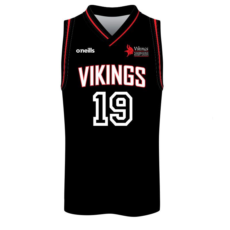 black vikings jersey