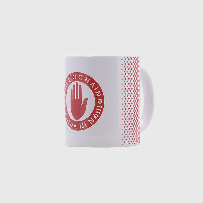 Red White Tyrone GAA Fade Mug by O'Neills