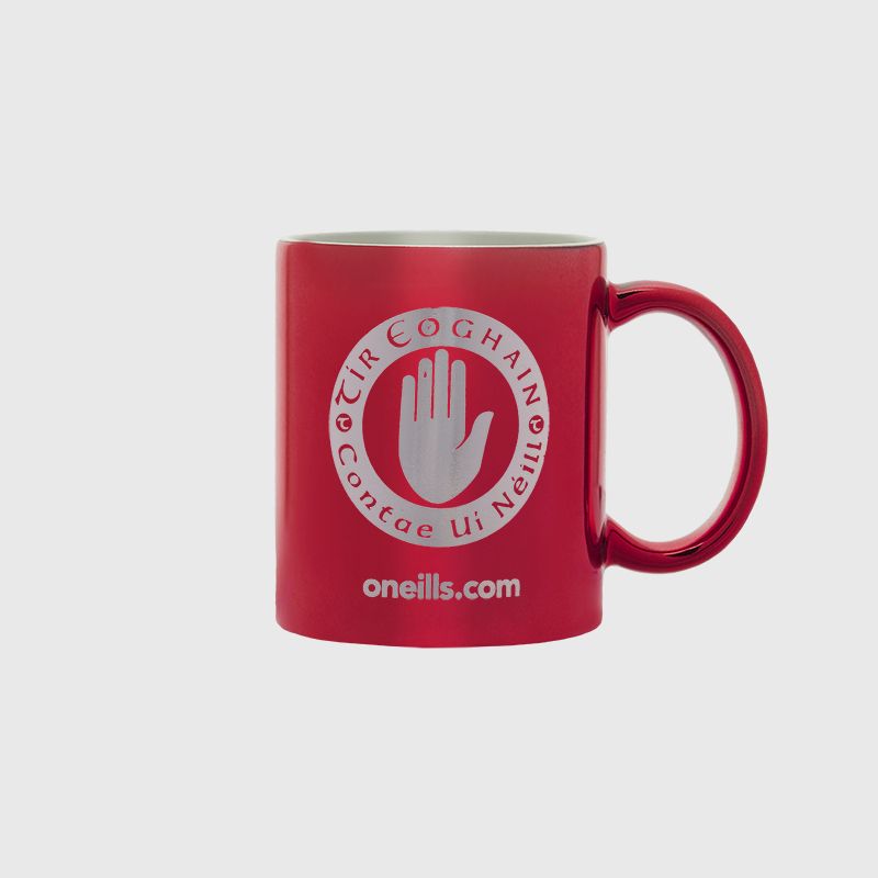 Red Tyrone GAA Metallic Mug by O'Neills.