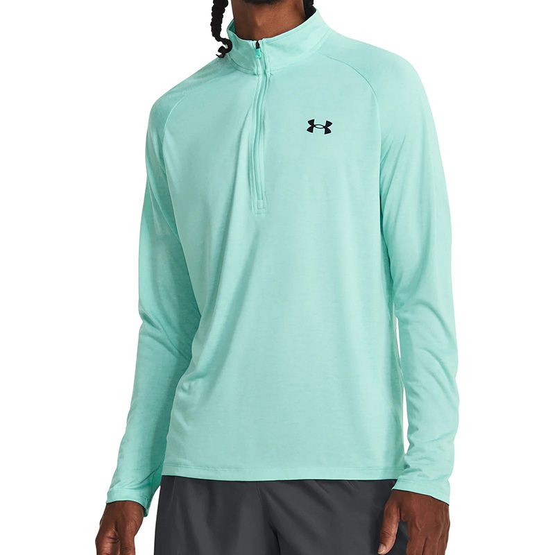 Turquoise Men's Under Armour UA Tech™ Half Zip from O'Neills