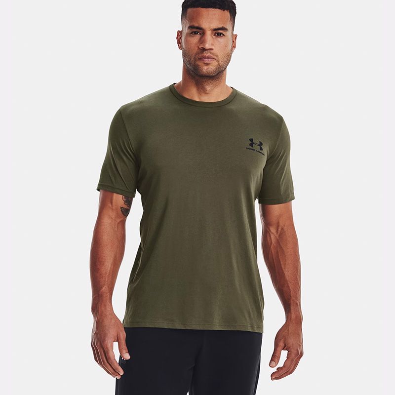 Green Under Armour Men's Sportstyle T-Shirt from O'Neills