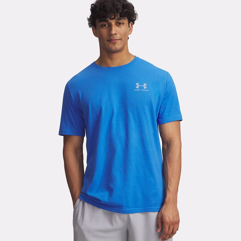 Blue Under Armour Men's Sportstyle T-Shirt from O'Neills