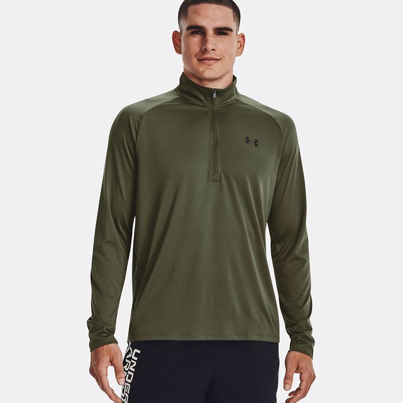 Green Under Armour Men's UA Tech™ Half Zip from O'Neills