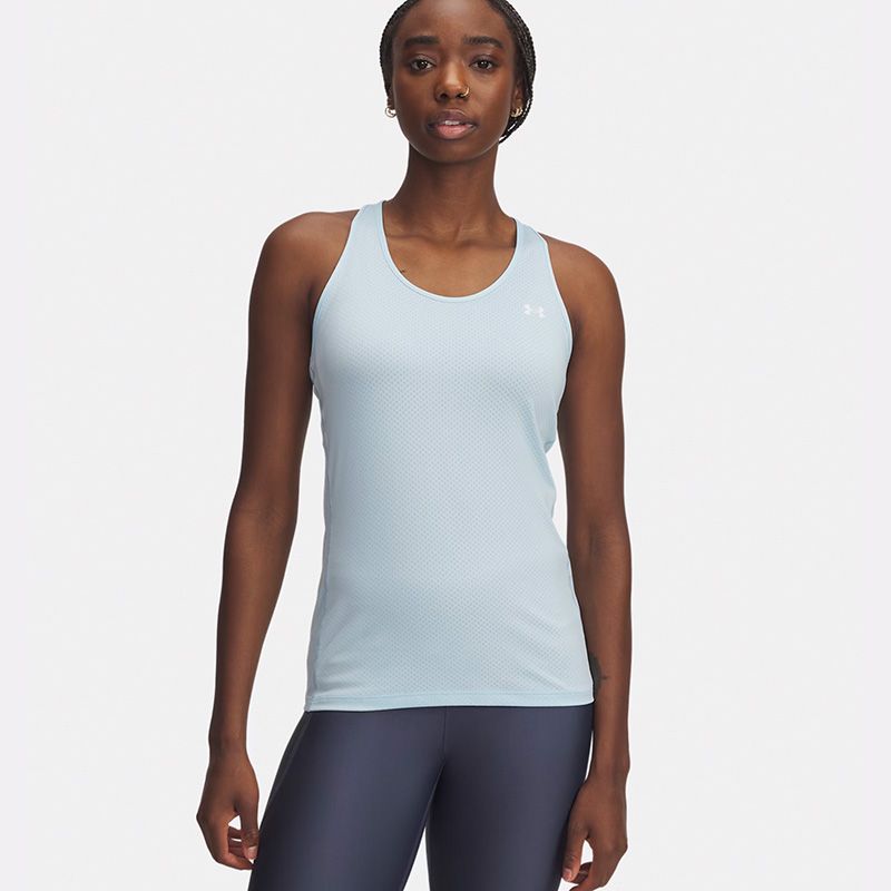 Blue Under Armour Women's HeatGear® Armour Racer Tank from O'Neills