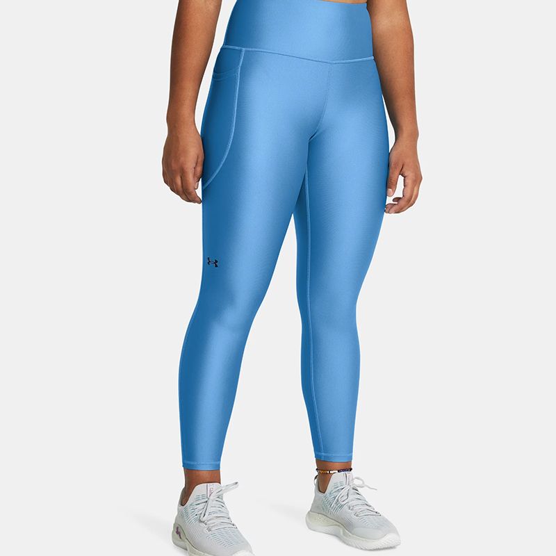 Blue Under Armour Women's HeatGear® Armour High Rise Leggings from O'Neill's.