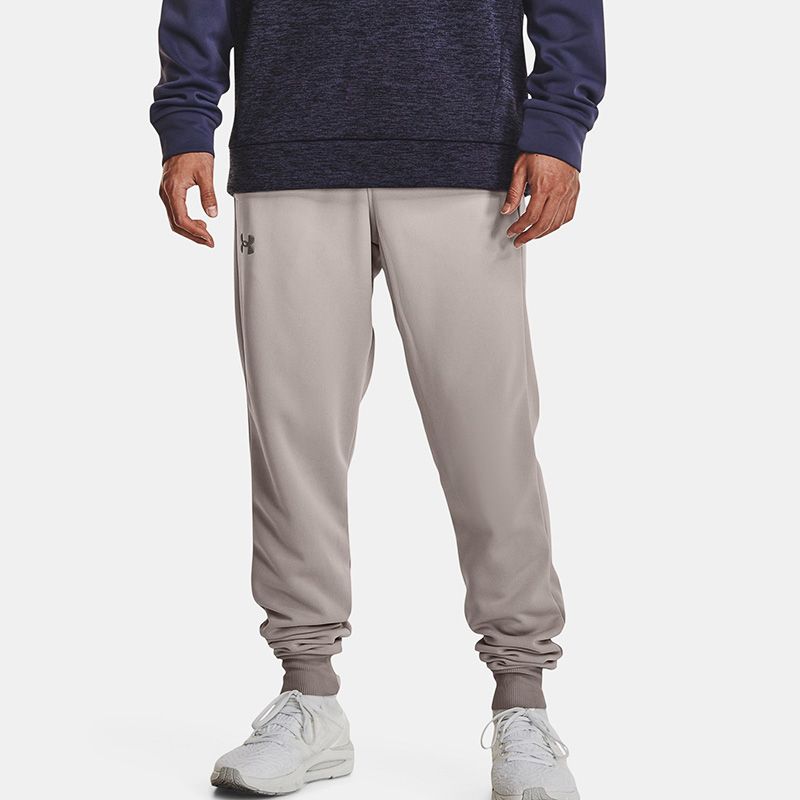 Light Grey Under Armour Men's Fleece® Joggers with Open hand pockets & right-side back pocket from O'Neills.