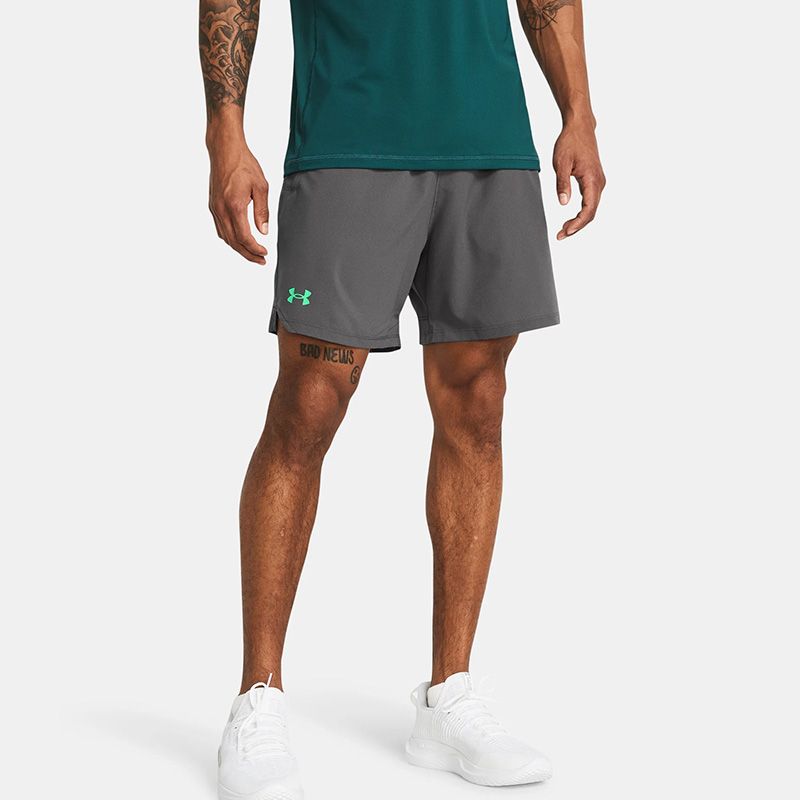 Grey Under Armour Men's UA Vanish Woven 6" Shorts from O'Neill's.