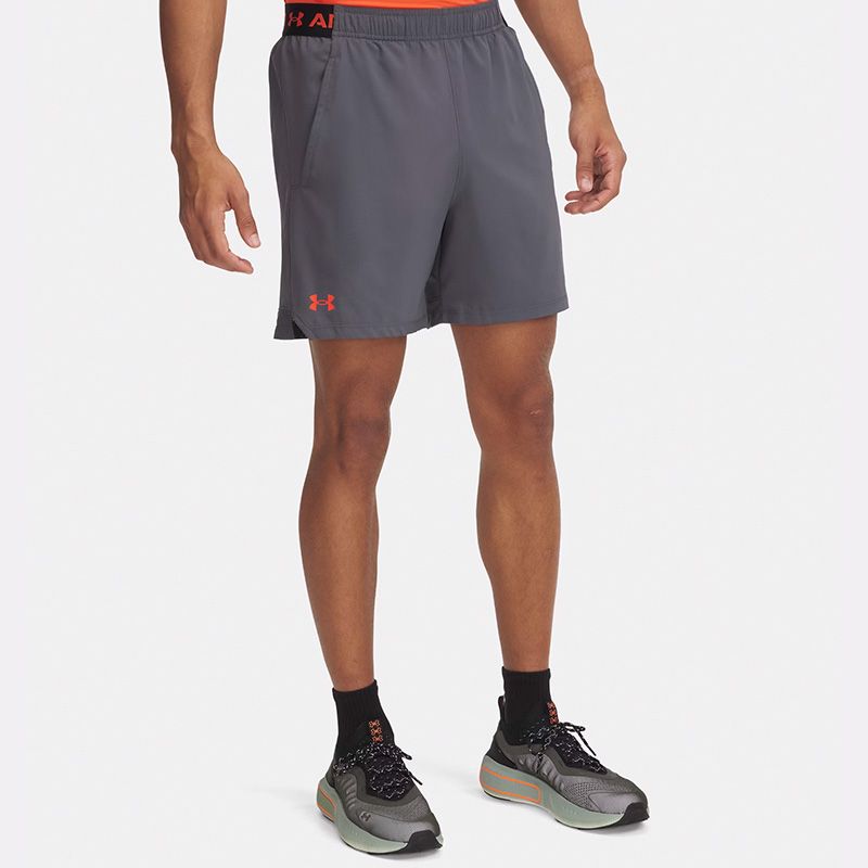 Grey Under Armour Men's Vanish Woven 6'' Shorts from O'Neills.