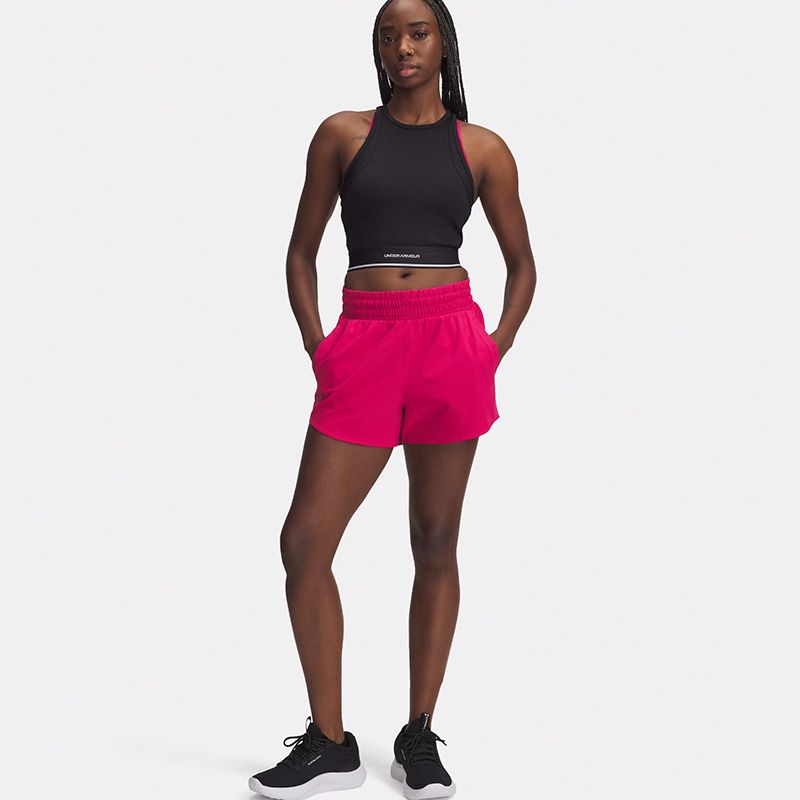 Pink Under Armour Women's UA Vanish 3" Shorts from O'Neills