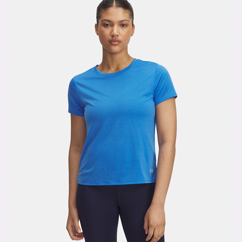 Blue Under Armour Women's UA Launch T-Shirt from O'Neills
