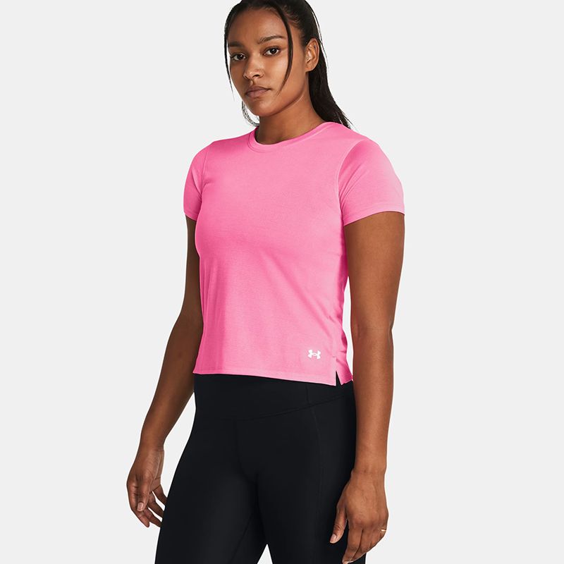 Pink Under Armour Women's UA Streaker T-Shirt from O'Neill's.