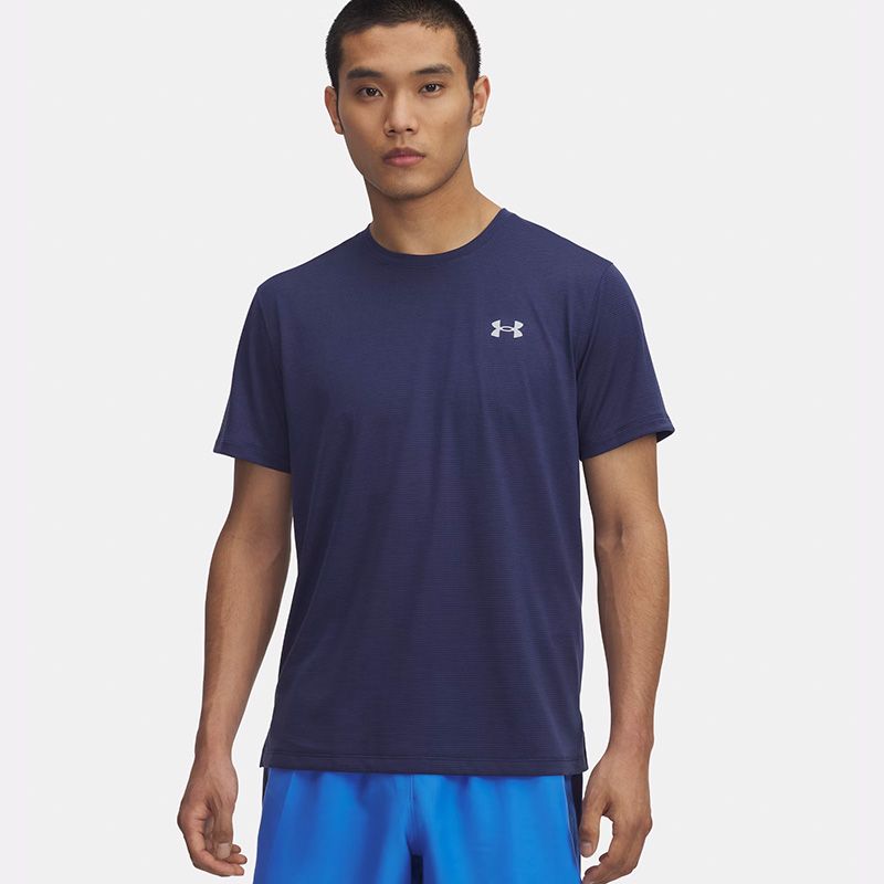 Navy Under Armour Men's UA Launch T-Shirt from O'Neills