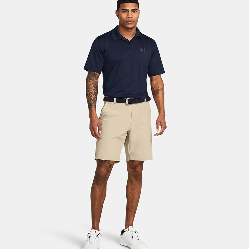 Beige Men's Under Armour UA Tech™ Tapered Shorts from O'Neills.