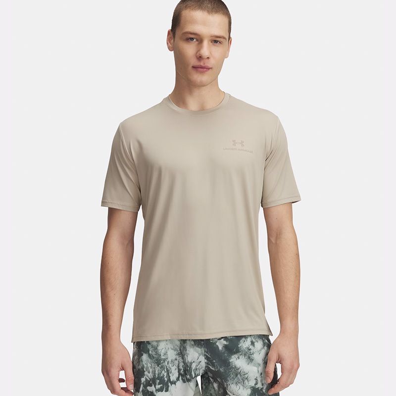 Khaki Under Armour Men's UA Vanish Energy T-Shirt from O'Neills