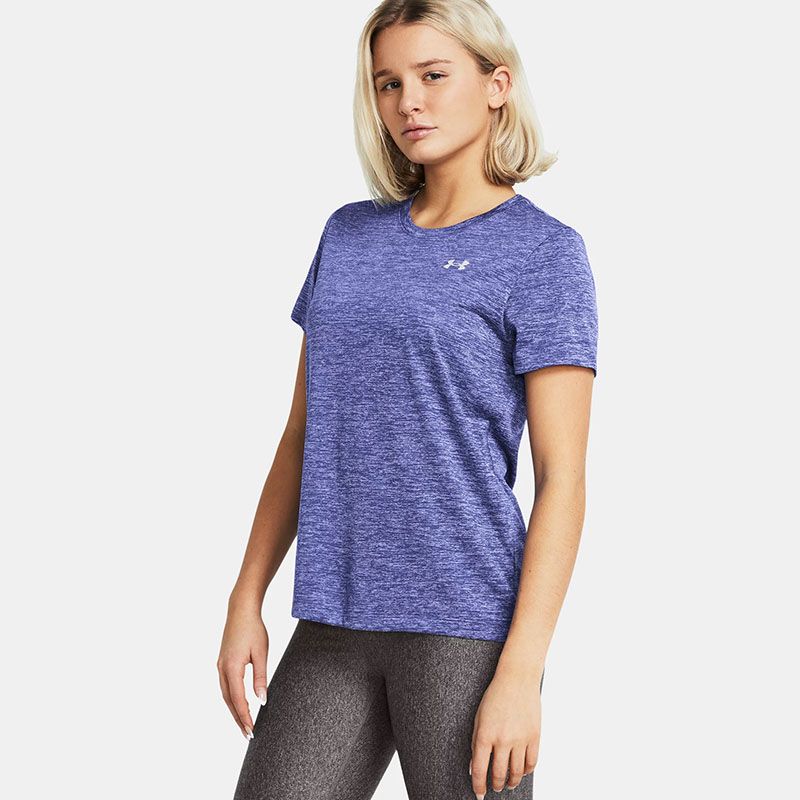 Purple Under Armour Women's UA Tech™ Twist T-Shirt from O'Neill's.