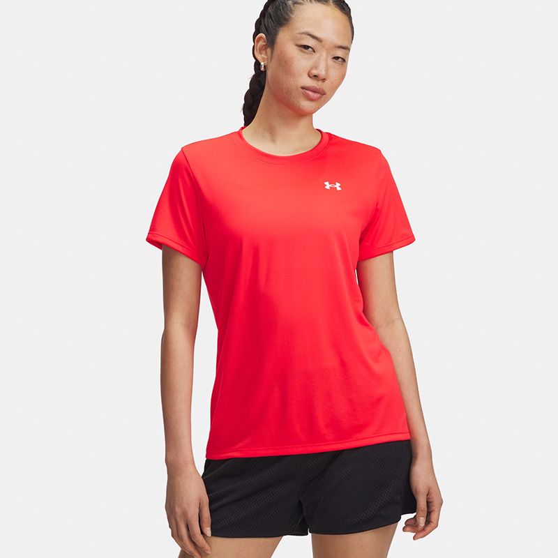 Red Under Armour Women's UA Tech™ T-Shirt from O'Neills