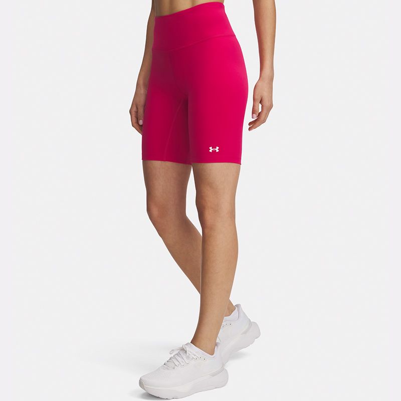 Red Under Armour Women's Motion Bike Shorts from O'Neills
