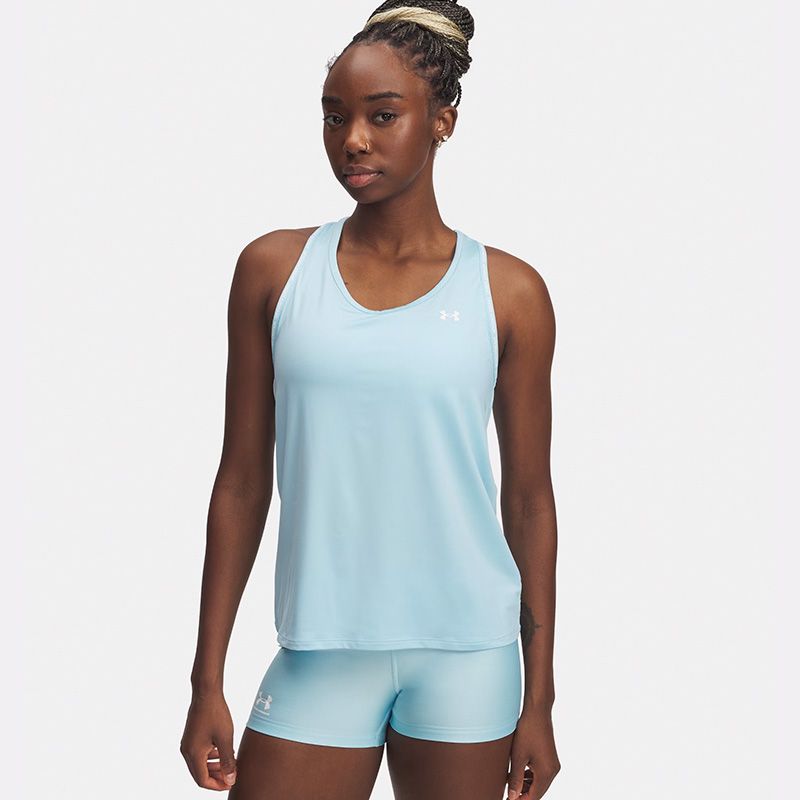 Blue Under Armour Women's UA Tech™ Knockout Tank from O'Neills