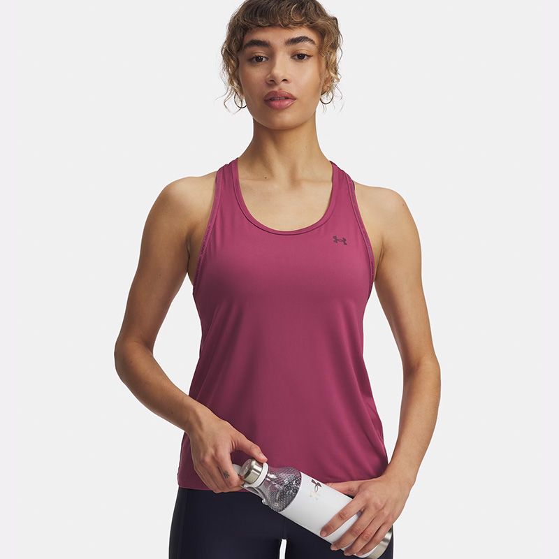 Maroon Under Armour Women's UA Tech™ Knockout Tank from O'Neills