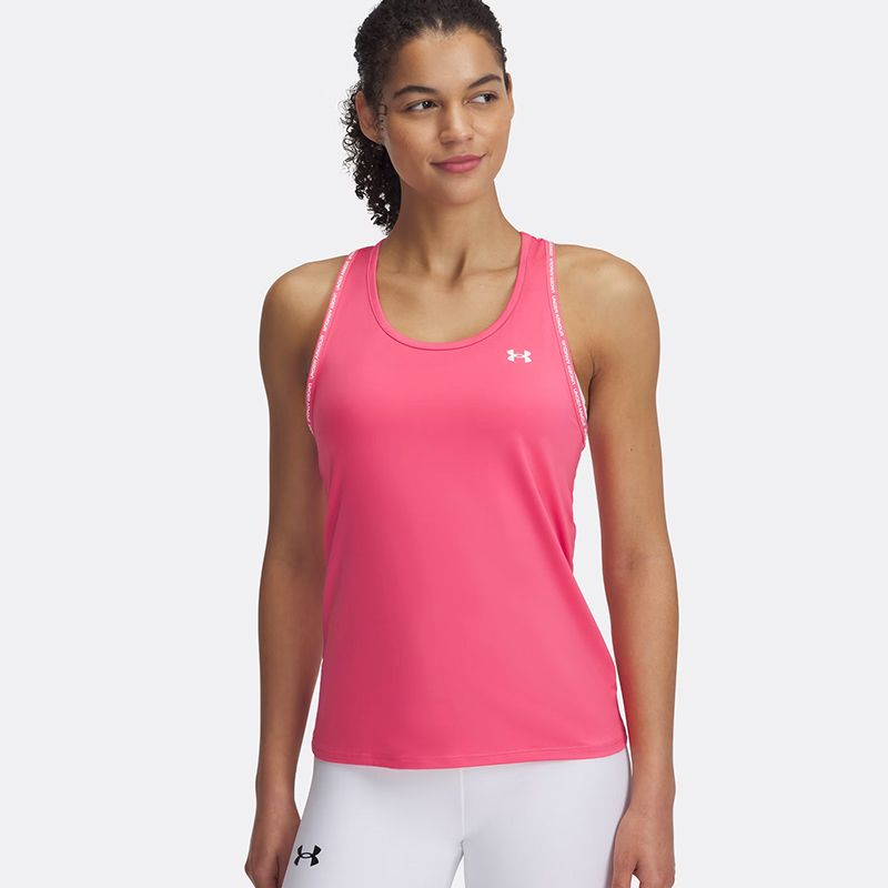 Pink Under Armour Women's UA Tech™ Knockout Tank from O'Neills