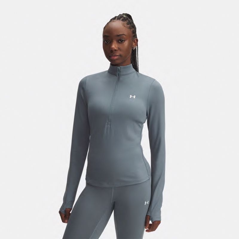 Jasper Blue Under Armour Women's UA Motion Half Zip Top from O'Neills